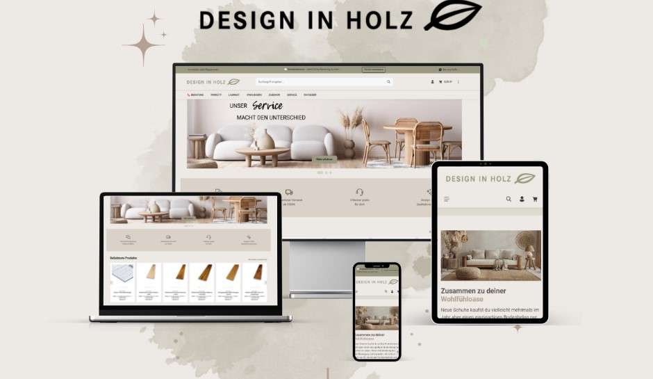 Online-Shop Marx von Holz in Design
