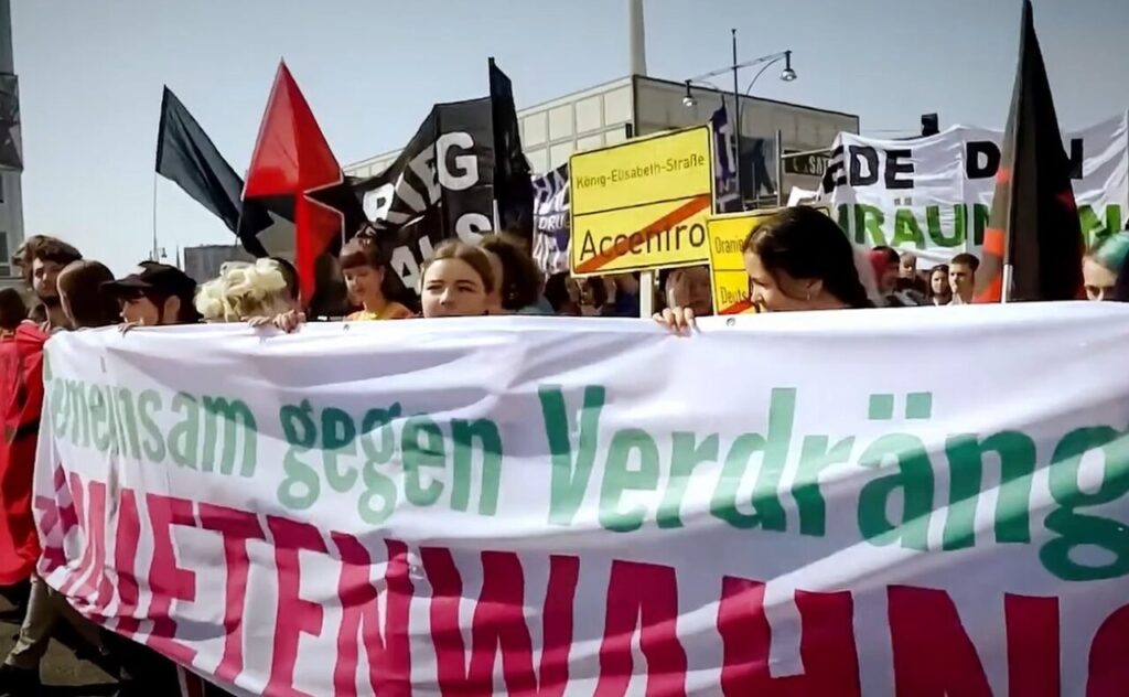 Protest gegen Mietwucher