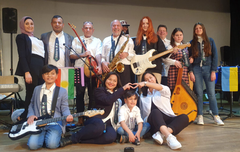 Die Band "The Worlderers"