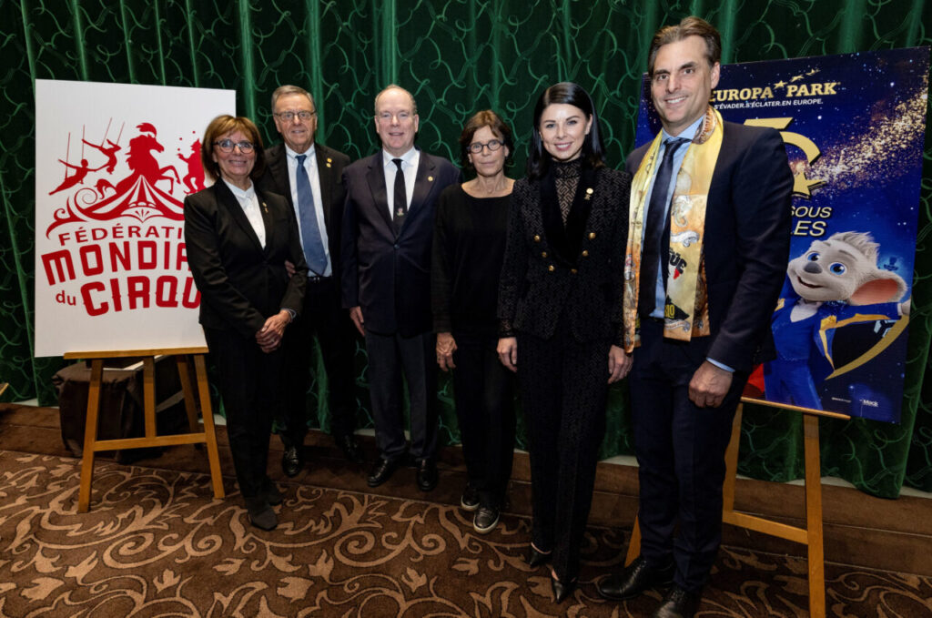 Roland Mack mit Familie in Monaco