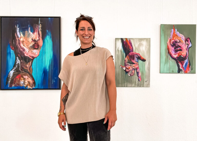 Künstlerin Anja Ernsberger