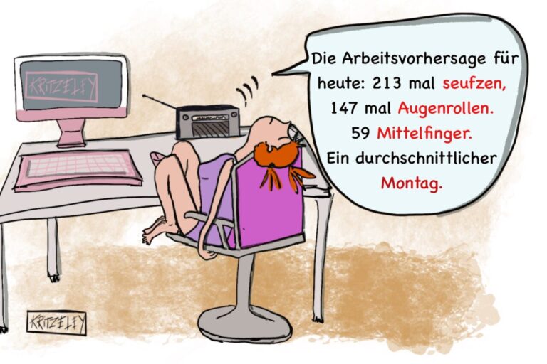 Cartoon von Bettina Ley