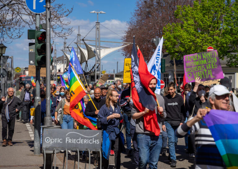 Friedensdemo in Offenburg