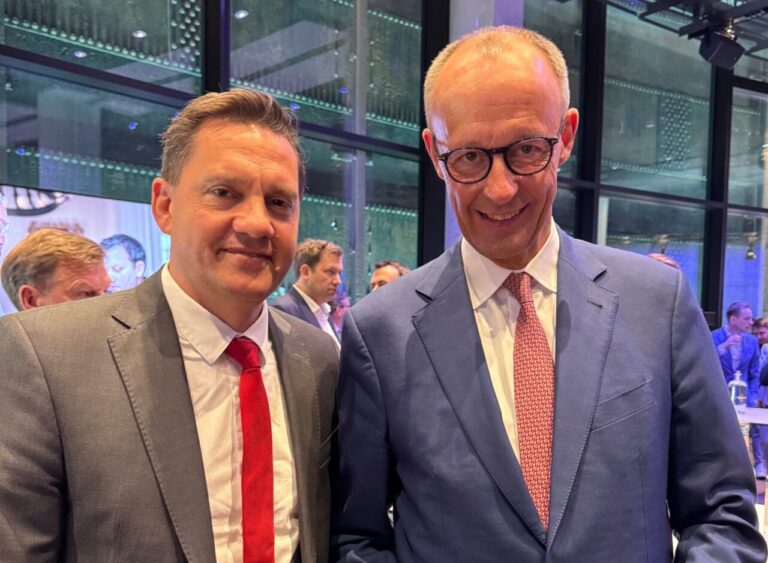Johannes Fechner und Friedrich Merz