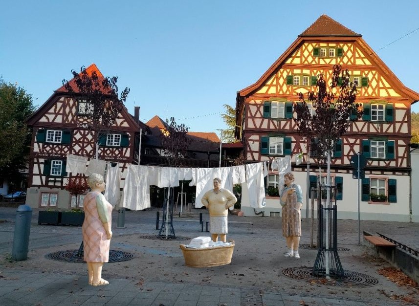 "Alltagsmenschen" in Oberkirch (Fotomontage)