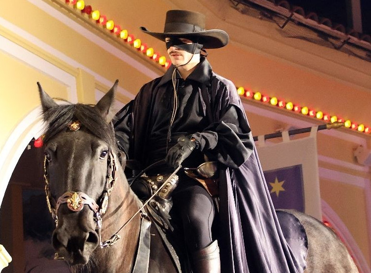 Marco Luraschi als Zorro im Europa-Park