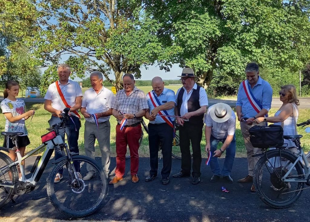 Radweg-Einweihung in Roppenheim