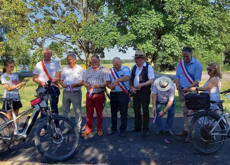 Radweg-Einweihung in Roppenheim