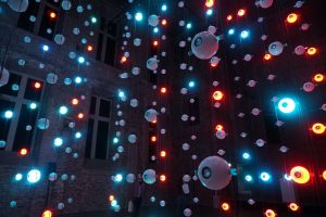 Klang- und Lichtinstallation Tim Otto Roth