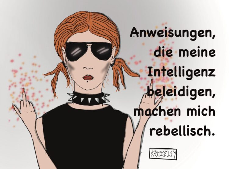 Cartoon Bettina Ley
