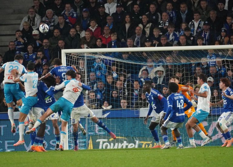 Racing Straßburg gegen Olympique Marseille