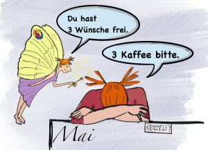 Cartoon Bettina Ley