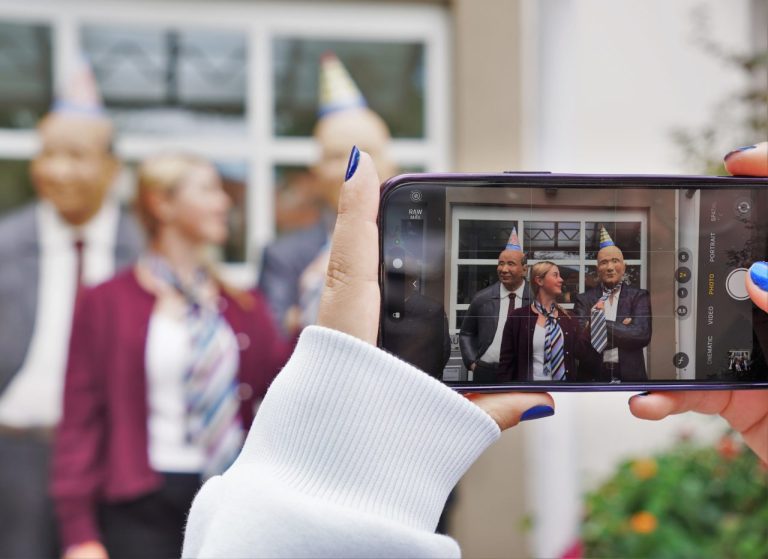 Smartphone Kamera Alltagsmenschen