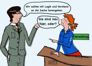Cartoon von Bettina Ley
