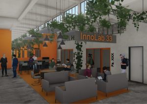 Visualisierung Gründerzentrum InnoLab33