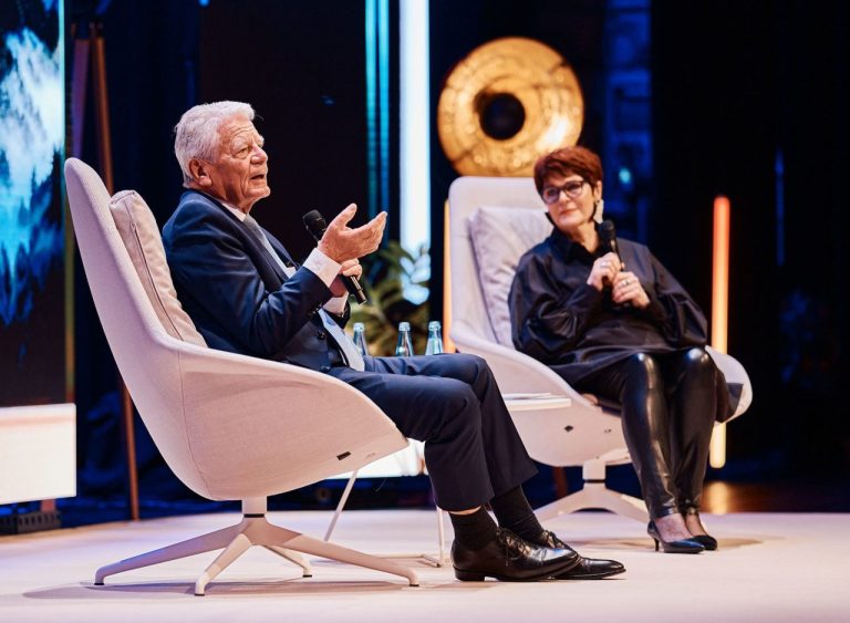 Joachim Gauck und Bernadette Schoog