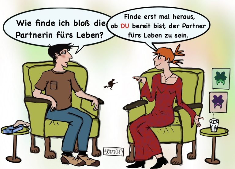 Cartoon Bettina Ley
