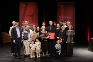 Eva Mendelsson mit Familie