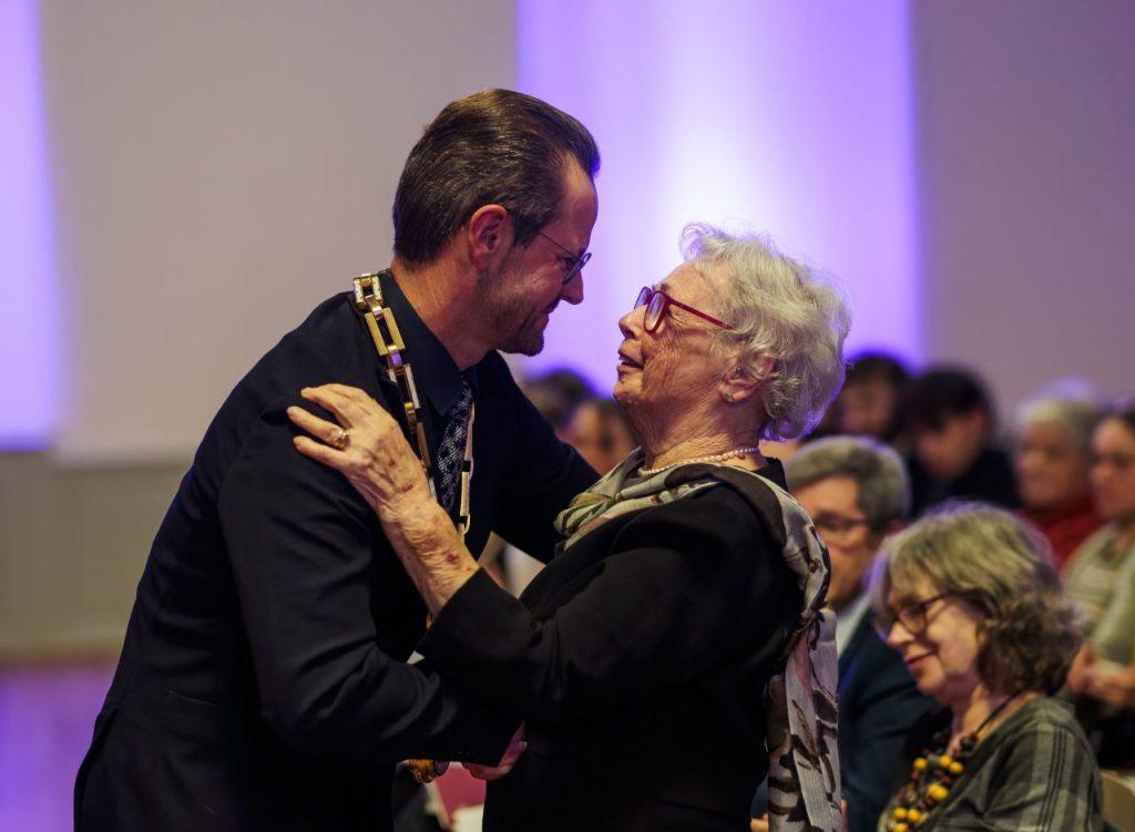 Marco Steffens und Eva Mendelsson