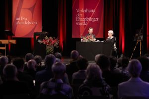 Marco Steffens und Eva Mendelsson