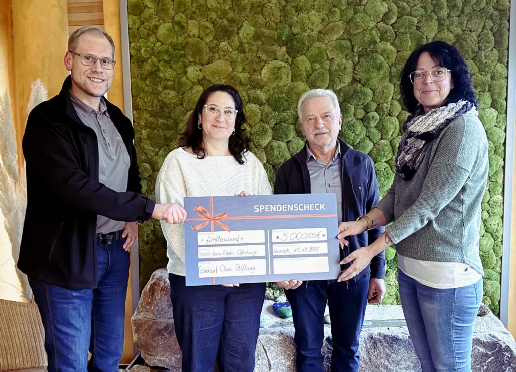 Spendenübergabe