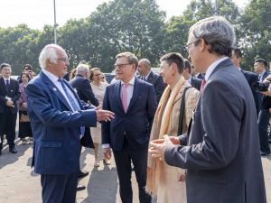 Martin Herrenknecht und Johann Wadephul