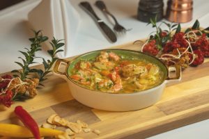 Gericht im Springbrunnen