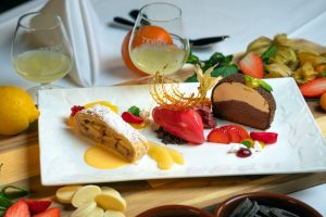 Gericht im Springbrunnen