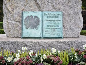 Grab von Wolfgang Schäuble