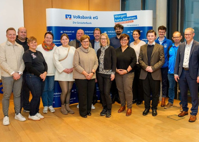 Spendenübergabe Volksbank