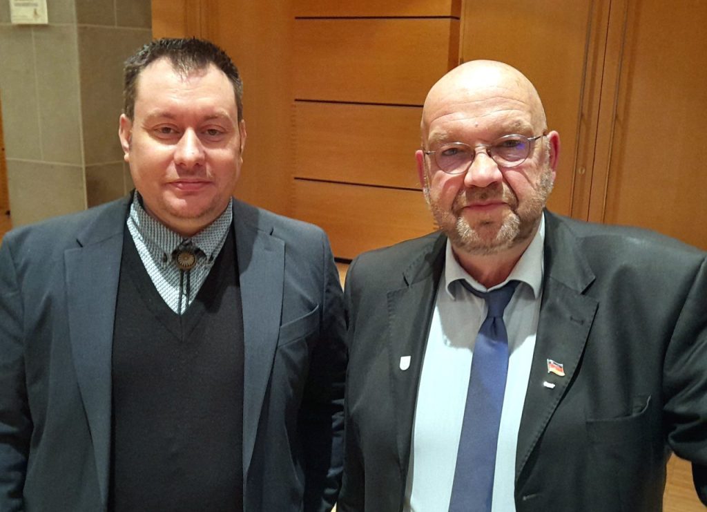 Benjamin Rösch und Thomas Kinzinger