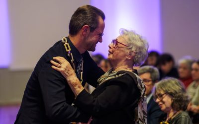 Marco Steffens und Eva Mendelsson