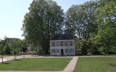 Billet´sches Schlösschen mit Platanen