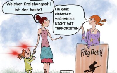 Cartoon von Betti Ley