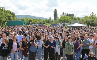 Schüler-Kundgebung in Ettenheim