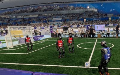 Roboterfußball Peking