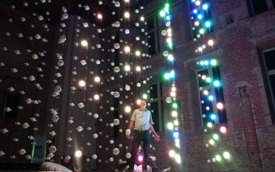 Licht- und Klanginstallation Tim Otto Roth