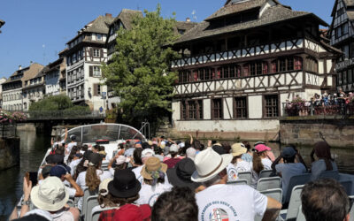 Kiwanis-Club-Bootsfahrt in Straßburg Petit-France