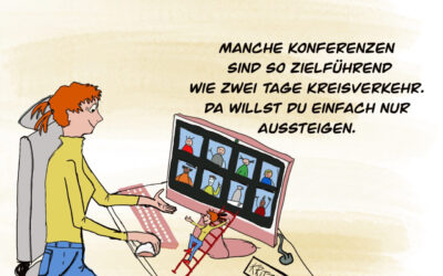 Cartoon von Bettina Ley