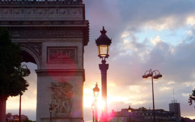 Der Arc de Triomphe in Paris