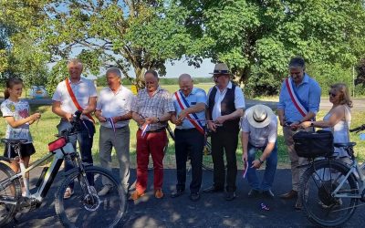 Radweg-Einweihung in Roppenheim