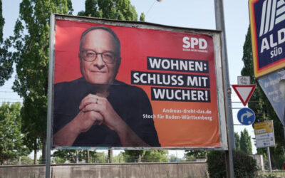 Plakat der Landes-SPD