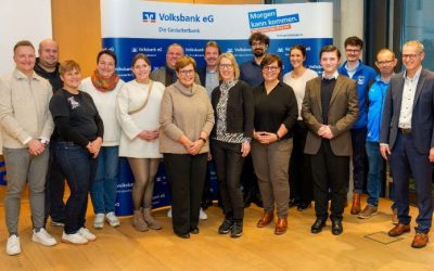 Spendenübergabe Volksbank