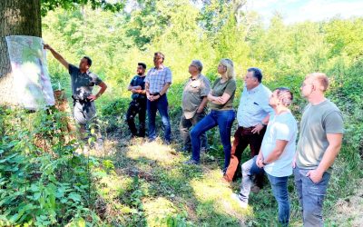 Waldbegehung Landratsamt CDU